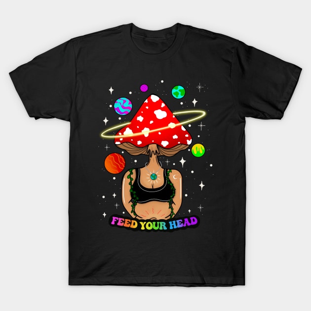 Feed your head T-Shirt by Thisuniquevibe